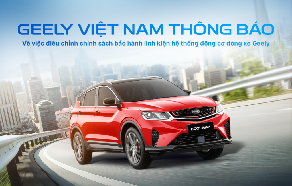 Chính sách bảo hành Geely Hải Dương
